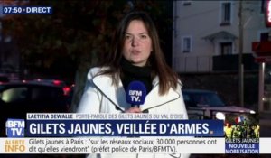 "On attend de voir" les annonces d'Emmanuel Macron "mais sans grand espoir", explique la porte-parole des gilets jaunes du Val d'Oise