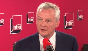 A propos de Benoit Hamon qui dénonce un "gouvernement pauvrophobe", Bruno Le Maire répond : "Lui est véritophobe"