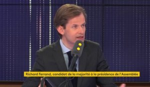 Présidence de l'Assemblée nationale : Richard Ferrand "est une courroie de transmission de l'Elysée, ni plus ni moins", estime Guillaume Larrivé