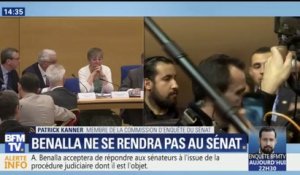 "Je suis profondément choqué. M.Benalla n'est pas invité à venir devant les sénateurs, il est convoqué", réagit Patrick Kanner, membre de la commission d'enquête