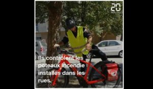 A Rennes, des pompiers effectuent des missions à vélo