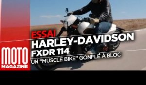 Harley-Davidson FXDR 114 - TEST RIDE par Moto Magazine
