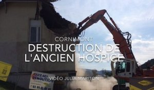 Destruction de l'ancien hospice