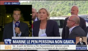 Marine Le Pen chahutée: "Je crois que le préfet doit être mis en cause", estime Jordan Bardella, porte-parole du RN