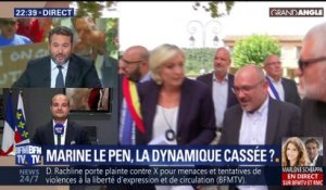 Marine Le Pen chahutée dans le Var: "Les organisateurs avaient réussi à rameuter les punks à chiens et les nervis gauchistes", David Rachline