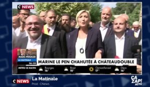 "Cassez-vous !" : Marine Le Pen chahutée dans le Var
