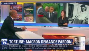 Guerre d'Algérie: Emmanuel Macron demande "pardon" à Josette Audin