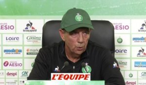 Gasset «Il ne faut pas être suicidaire» - Foot - L1 - ASSE