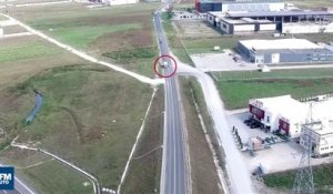 Au Kosovo, les drones de la police traquent les mauvais conducteurs