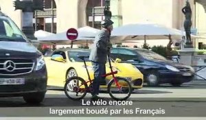 Le vélo largement boudé en France