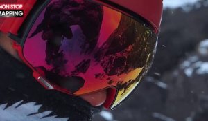 Ski : l'incroyable descente d'un "couloir" vertigineux au Chili (vidéo)