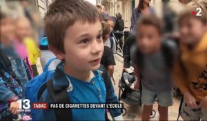 Tabac : pas de cigarettes devant l'école