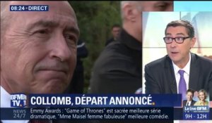 EDITO - "La vérité c'est que depuis son entrée au ministère de l'Intérieur, Gérard Collomb pense à un retour à Lyon"