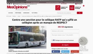 Une pétition en ligne pour soutenir le chauffeur de bus qui a giflé un collégien