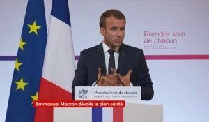Macron :"Les urgences non vitales doivent être prises en charge en ville (...) jusqu'à 20 heures"