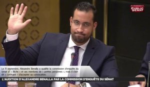 Alexandre Benalla prête serment