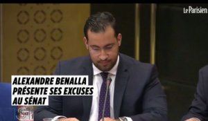 Alexandre Benalla face aux sénateurs : « Je m'excuse »