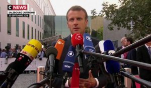 Quand Emmanuel Macron interrompt Viktor Orban en pleine interview