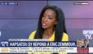 "Je ne suis pas pour le silence face à la bêtise", témoigne Hapsatou Sy