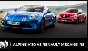 Alpine A110 vs Renault Mégane RS - COMPARATIF : roulez jeunesse