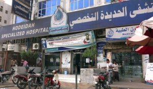 Yémen: des enfants malnutris soignés dans un hôpital à Hodeïda