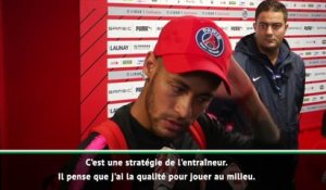 6e j. - Neymar : "Jouer en meneur ? Ce n'est pas un souci"