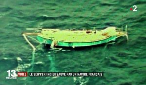 Voile : le skipper indien Abhilash Tomy sauvé par un navire français