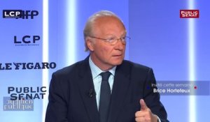 Hortefeux dénonce le « bazar fiscal » et la « pagaille migratoire » de la présidence Macron