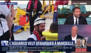 Aquarius: "À titre humanitaire, on demande exceptionnellement à la France de nous accueillir", Francis Vallat
