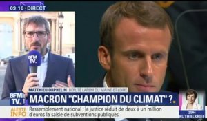 "On doit accélérer la mise en oeuvre du plan climat" estime Matthieu Orphelin, député LaREM du Maine-et-Loire
