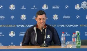 Golf - Ryder Cup - La conférence de presse de Rory McIlroy