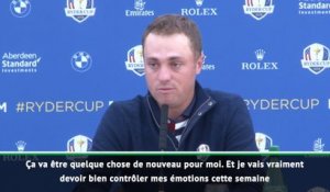 Ryder Cup - Thomas : "Je vais devoir bien contrôler mes émotions"