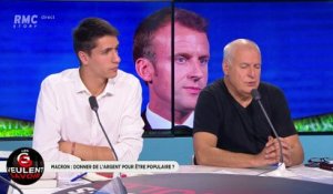 Les GG veulent savoir : "Je ne veux pas donner d'argent aux gens pour être populaire", Emmanuel Macron - 27/09
