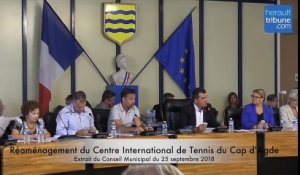 Réaménagement du Centre International de Tennis du Cap d'Agde
