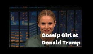 Kristen Bell lit des tweets de Donald Trump avec la voix de Gossip Girl
