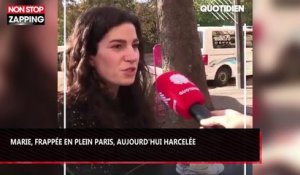 Marie, frappée par un homme en plein Paris, aujourd'hui harcelée sur la toile (vidéo)