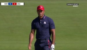 Coup de golf exceptionnel de Tiger Woods