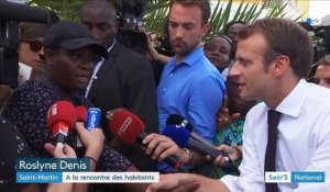 Ouragan Irma : Macron constate la reconstruction trop lente de Saint-Martin