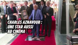 Charles Aznavour, une star aussi au cinéma