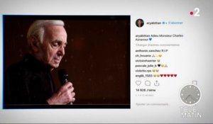 Place net – Hommage du web à Charles Aznavour