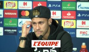 Neymar «Je ne suis pas à 100%» - Foot - C1 - PSG