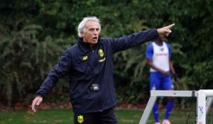 Première déclaration de Vahid Halilhodzic à Nantes