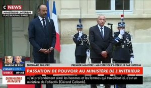Revoir le discours de Edouard Philippe lors de la passation de pouvoirs au ministère de l'Intérieur - VIDEO