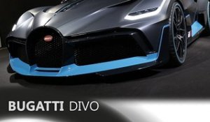 Bugatti Divo en direct du Mondial de Paris 2018