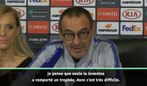 Groupe L - Sarri : "Je veux gagner quelque chose avec Chelsea"