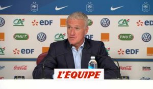 Deschamps «Beaucoup trop tôt pour rappeler Rabiot» - Foot - Bleus - L. nations