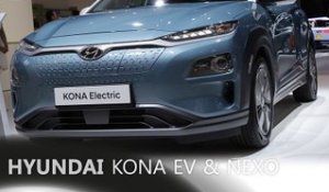 Hyundai Kona EV et Nexo en direct du Mondial de Paris 2018