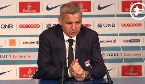 PSG-OL : la réaction de Bruno Genesio
