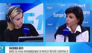 Rachida Dati sur une éventuelle candidature à la mairie de Paris : "Je ne suis pas plus légitime qu'un autre élu"