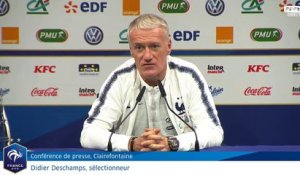 La conférence de presse de Didier Deschamps en replay, Équipe de France I FFF 2018